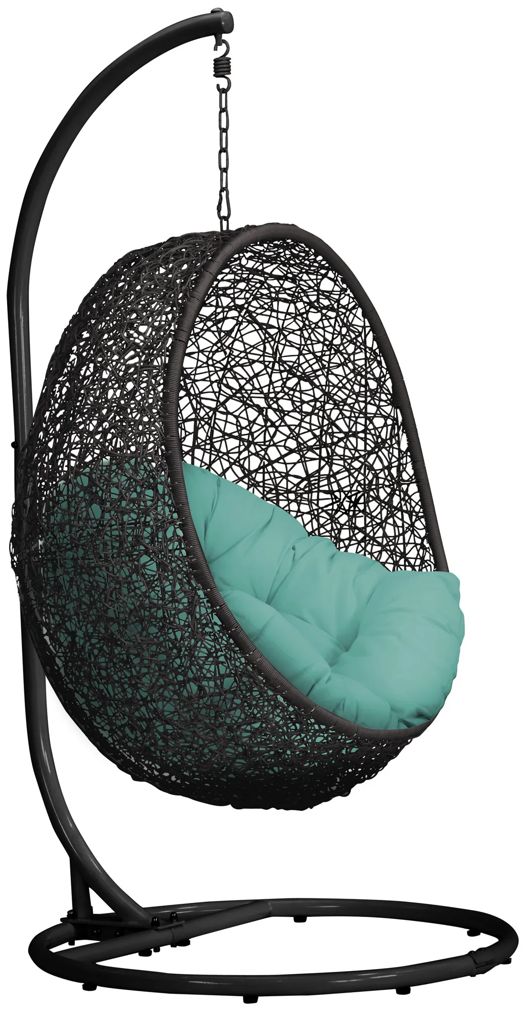 Grate Dark Teal Hanging Chair