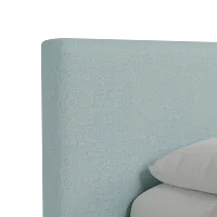 Grayton Elite Light Blue 44" Upholstered Platform Bed