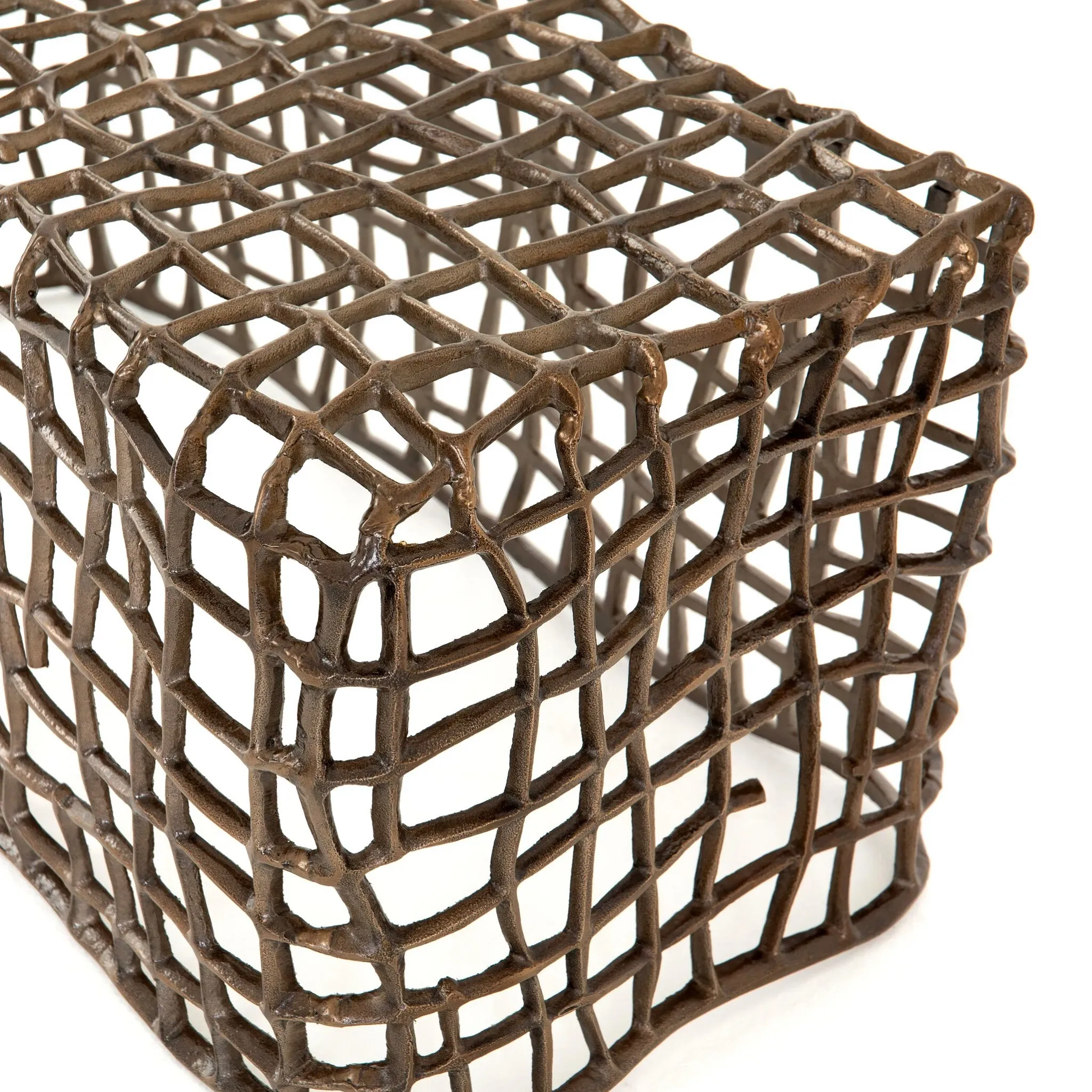 Four Hands Jess Bronze Metal Bench