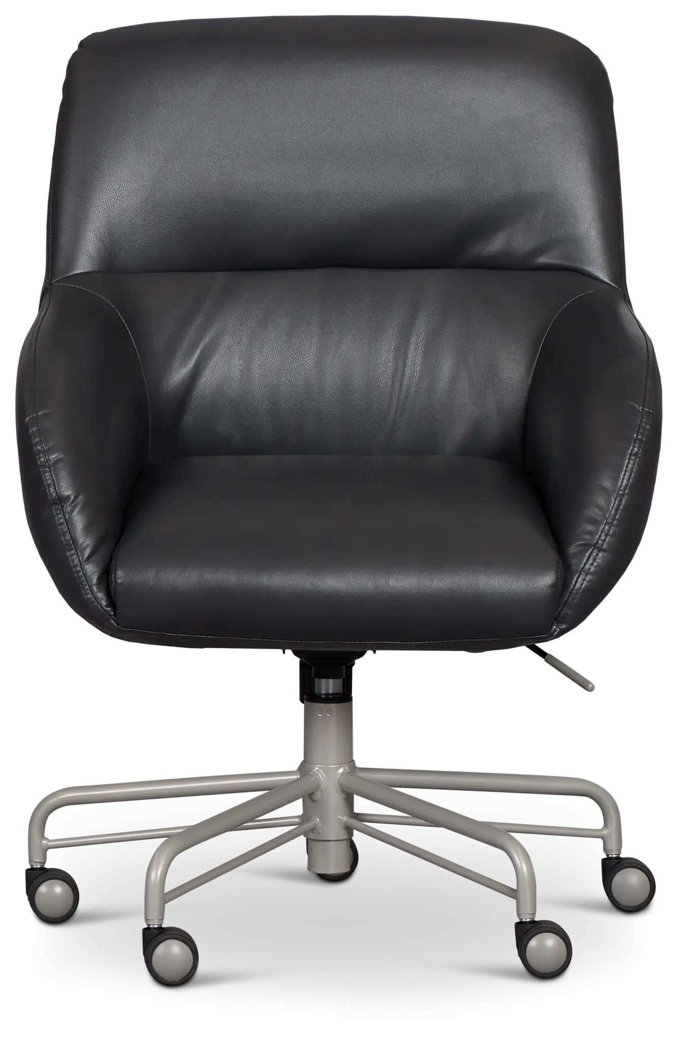 Ophelia Dark Gray Upholstered Desk Chair Ophelia Dark Gray Upholstered Desk Chair