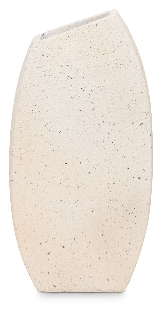 Selina White Large Vase