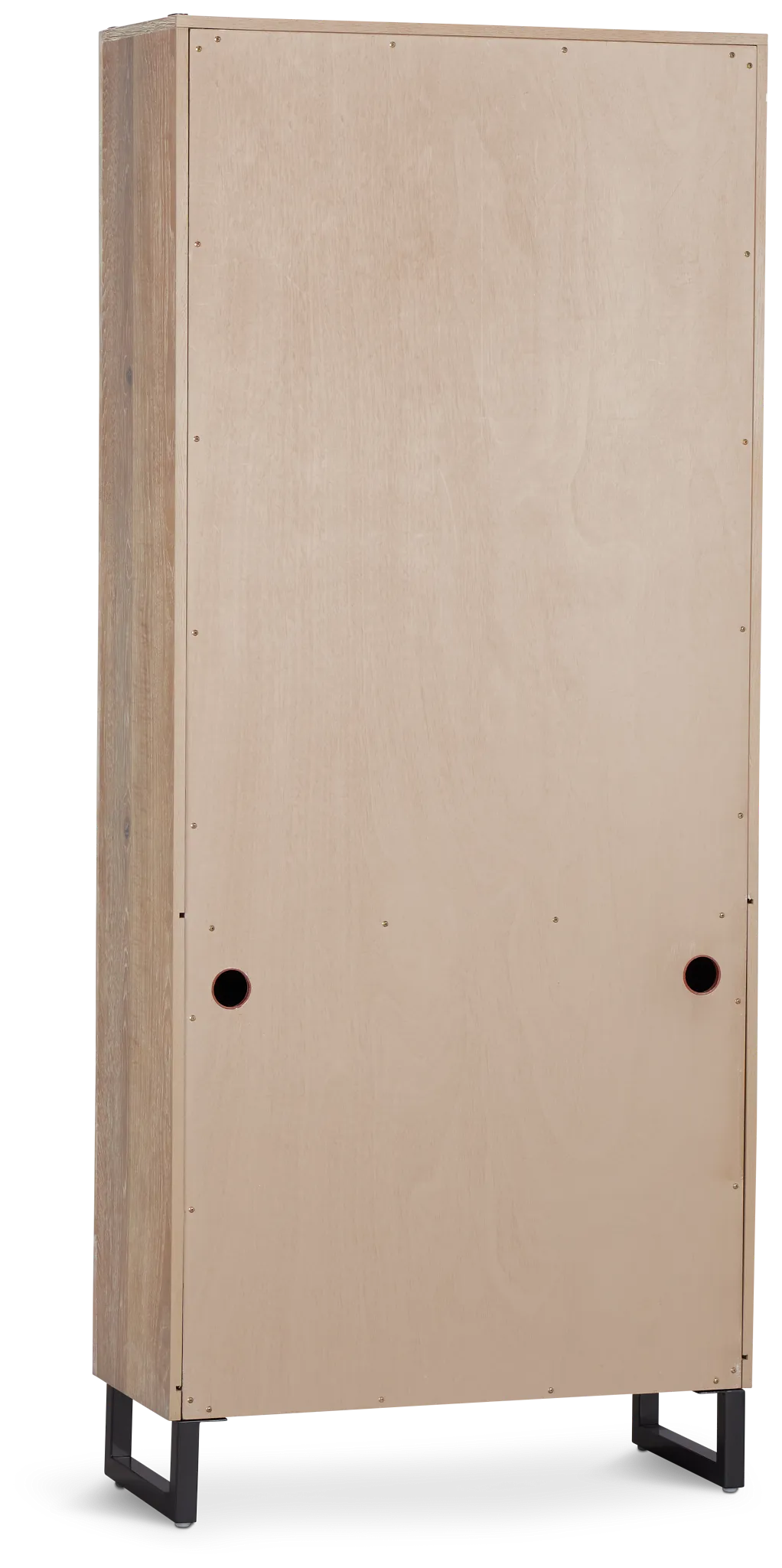 Burbank Light Tone Door Bookcase