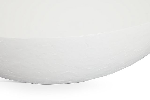 Malibu White Round Coffee Table