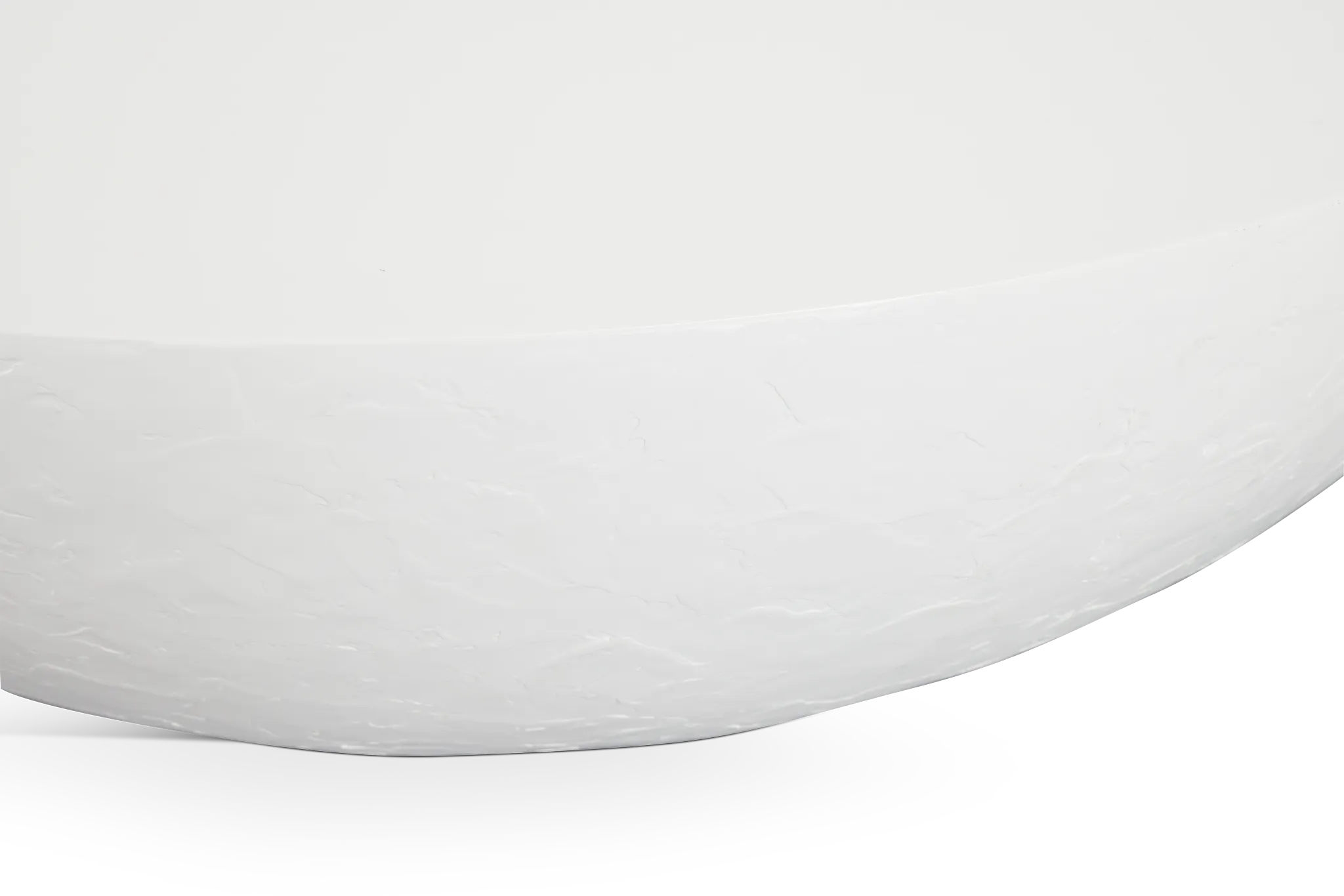 Malibu White Round Coffee Table