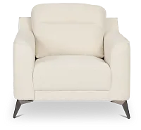 Talia Light Beige Fabric Chair