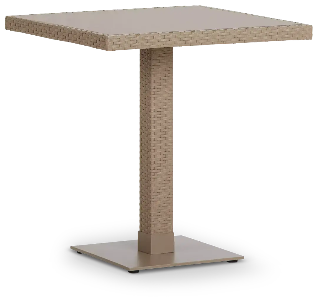 Lisbon Khaki 27" Square Table Lisbon Khaki 27" Square Table