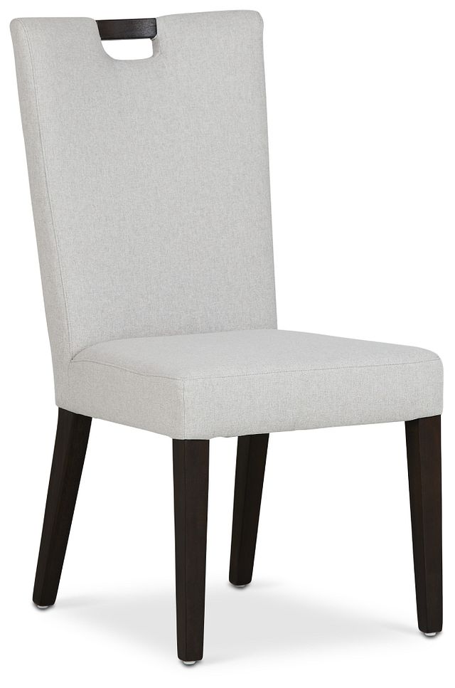 Stout Light Gray Upholstered Side Chair (1)