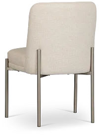 Avondale Light Beige Upholstered Side Chair