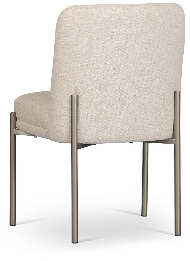 Avondale Light Beige Upholstered Side Chair