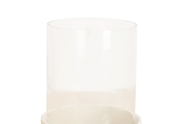Audley White Large Hurricane