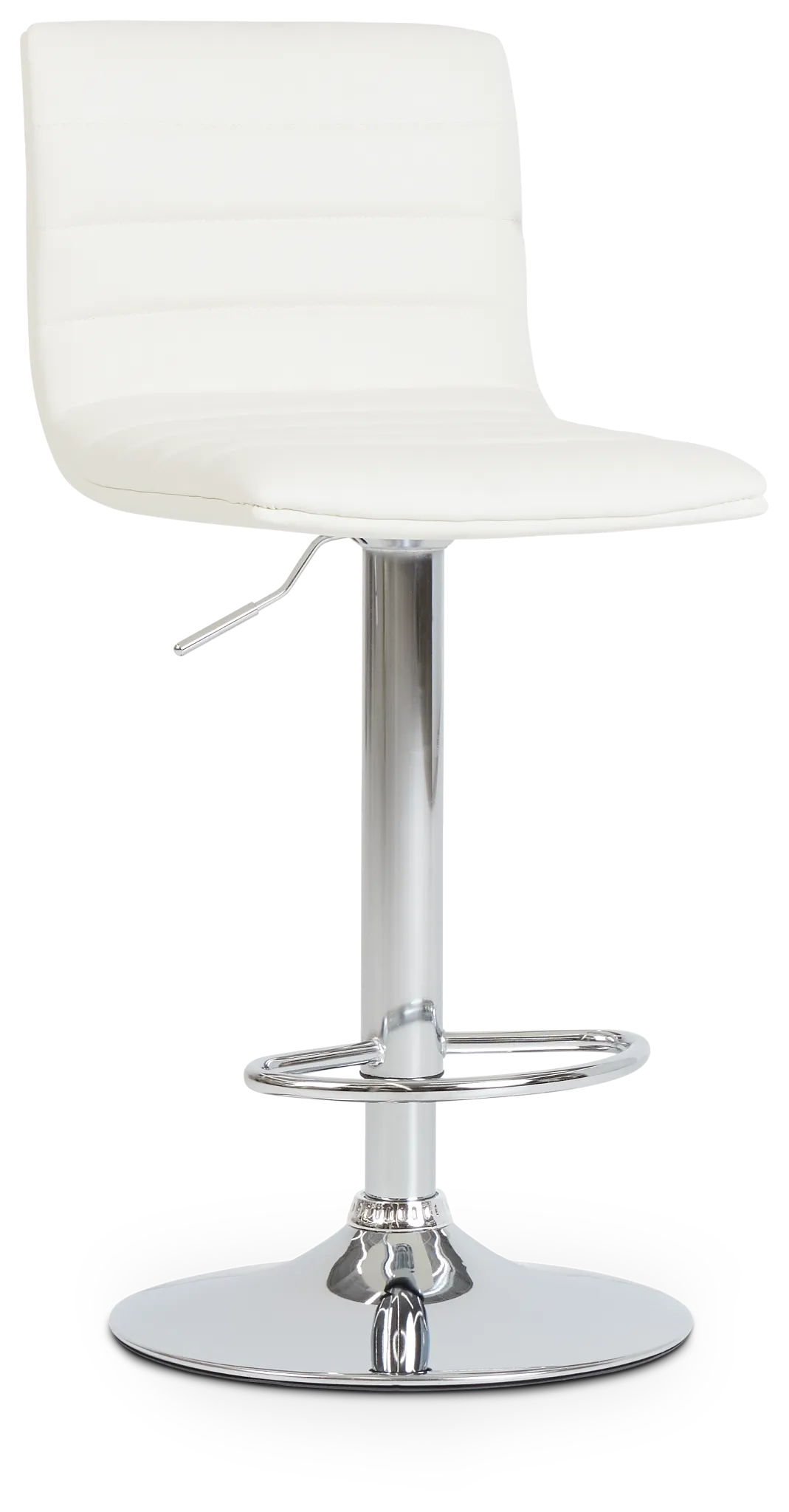 Motivo White Uph Adjustable Stool