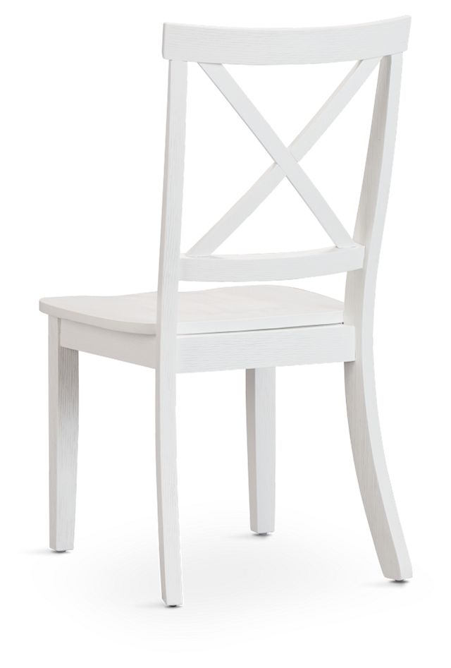 Woodstock White Wood Side Chair