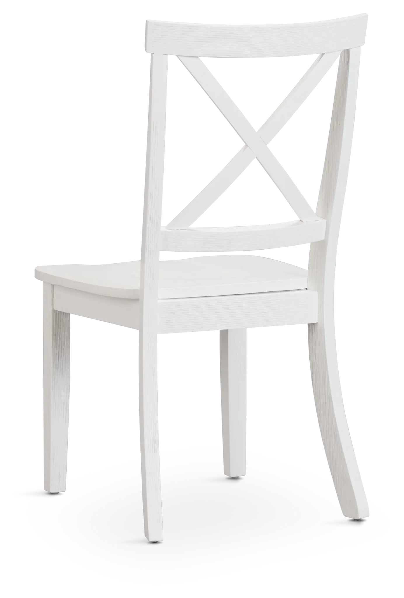 Woodstock White Wood Side Chair