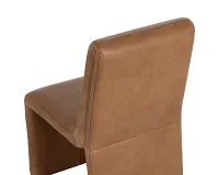 Heron Brown Lthr/vinyl Upholstered Side Chair