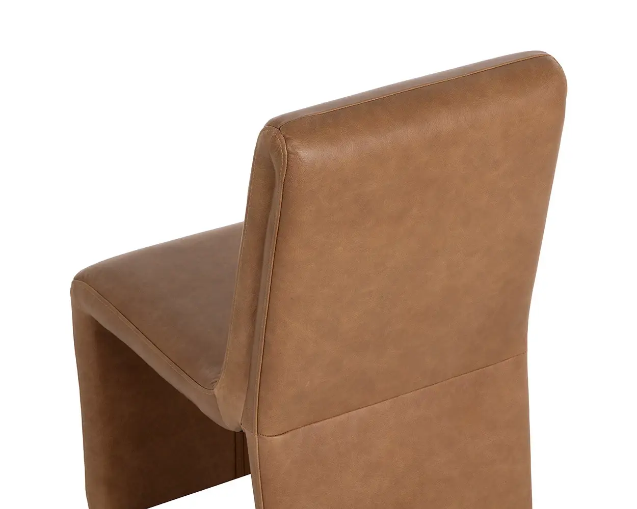 Heron Brown Lthr/vinyl Upholstered Side Chair Heron Brown Lthr/vinyl Upholstered Side Chair