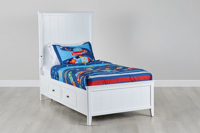 Cooper White Panel Storage Bed (0)