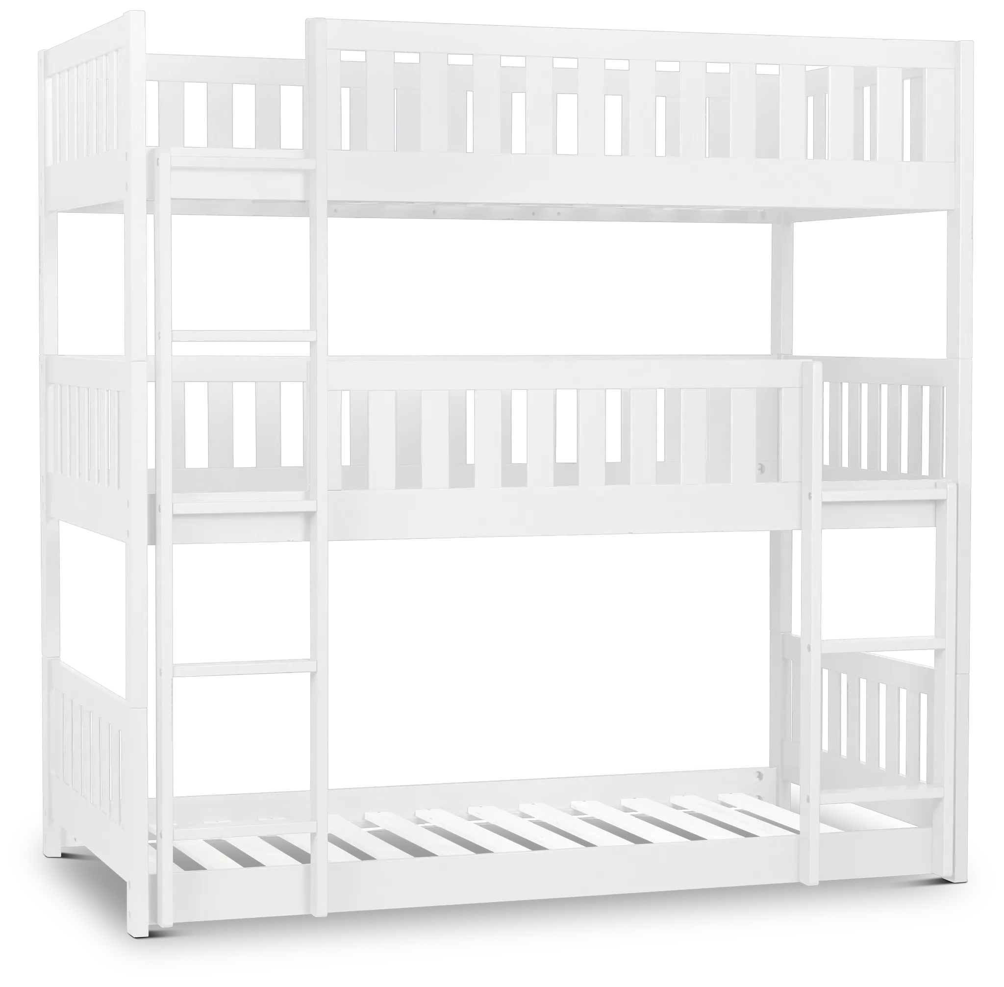 Charleston White Triple Bunk Bed