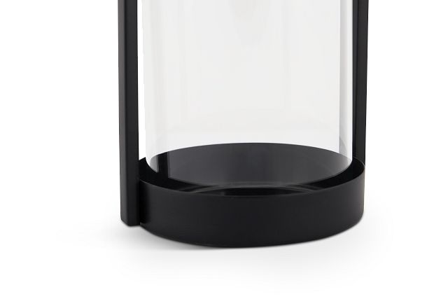 Edna Black Small Candle Holder (3)
