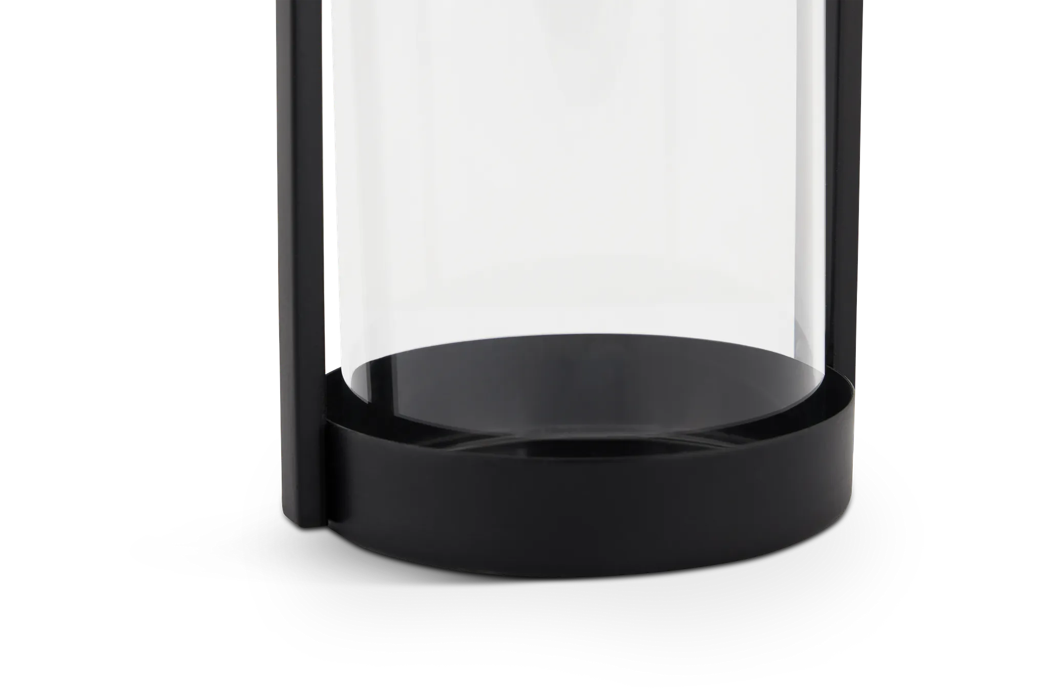 Edna Black Small Candle Holder