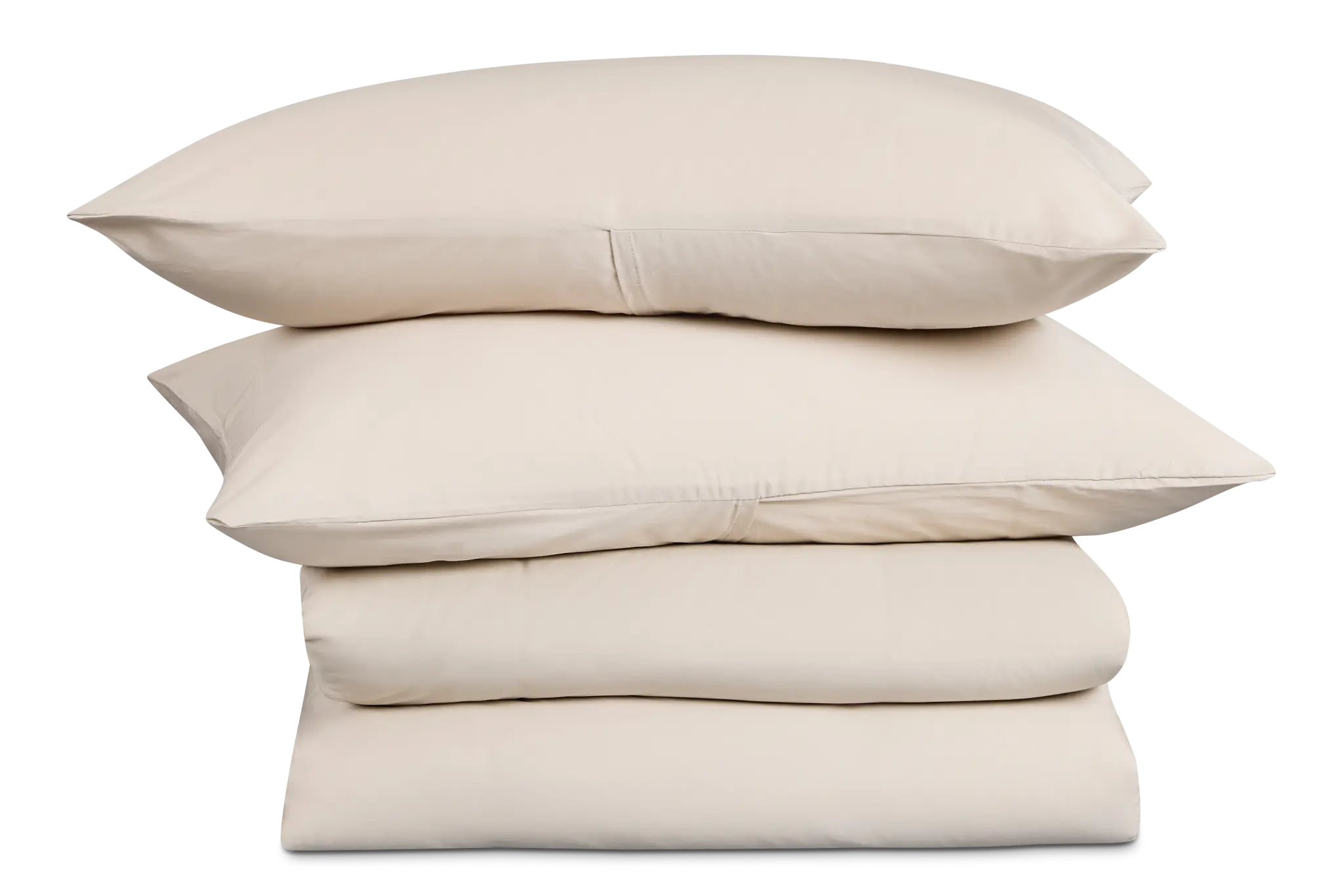 Rest & Renew Cotton Sateen Beige 300 Thread Duvet Set Rest & Renew Cotton Sateen Beige 300 Thread Duvet Set
