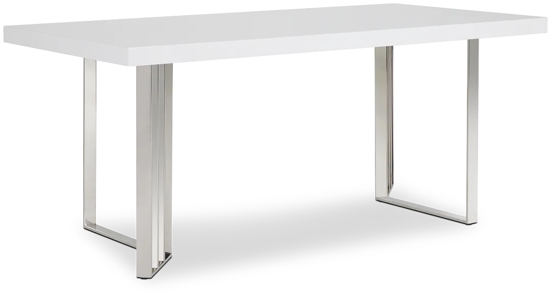 Axel White Rectangular Table