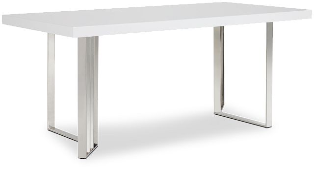 Axel White Rectangular Table