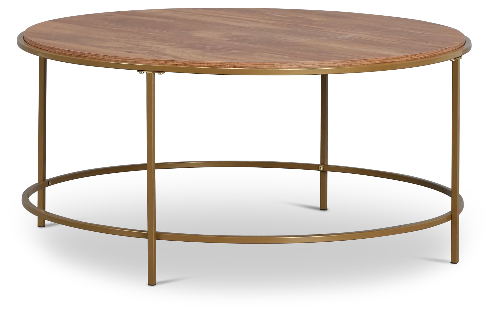 Leon Two-tone Round Coffee Table Leon Two-tone Round Coffee Table
