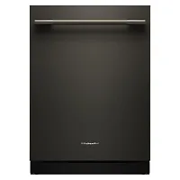 Kitchenaid 324 Series Black Built In Dishwasher