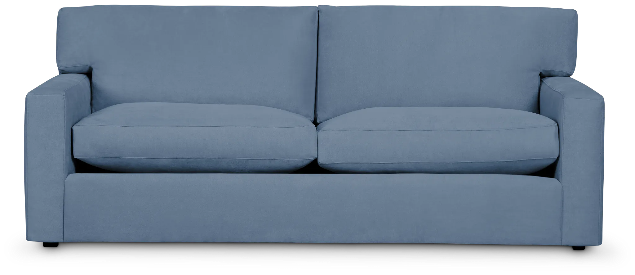 Hudson Blue Fabric Sofa