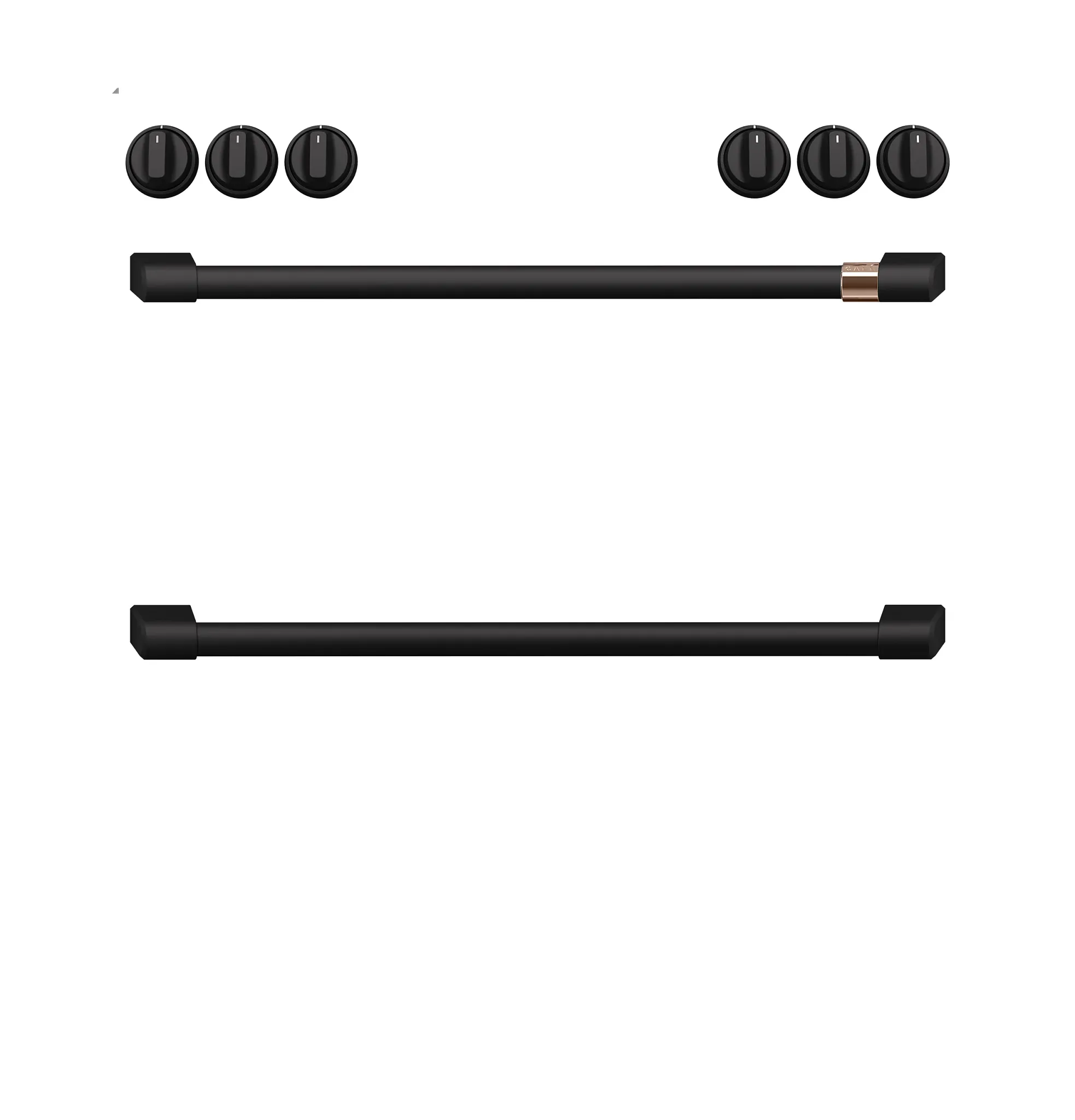 Cafe Handle Flat Black Range Handle