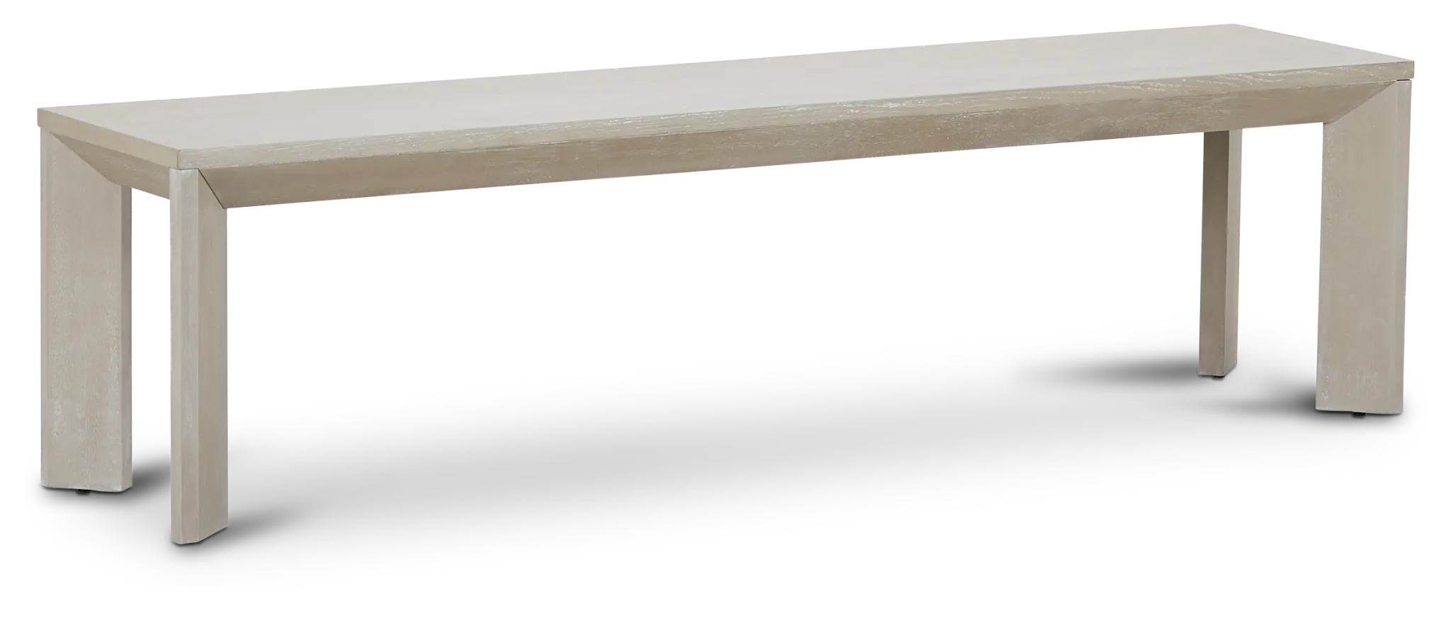 Destination Light Tone Dining Bench