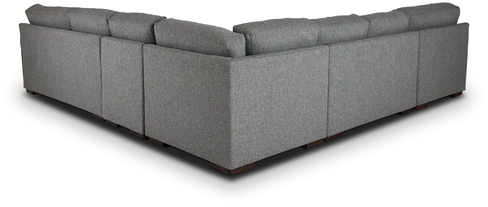 Veronica Dark Gray Down Large Left Chaise Sectional Veronica Dark Gray Down Large Left Chaise Sectional