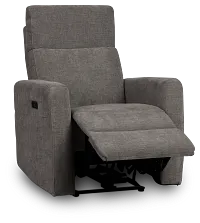 Rae Gray Fabric Power Recliner