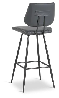 Gunnar Dark Gray 30" Upholstered Barstool