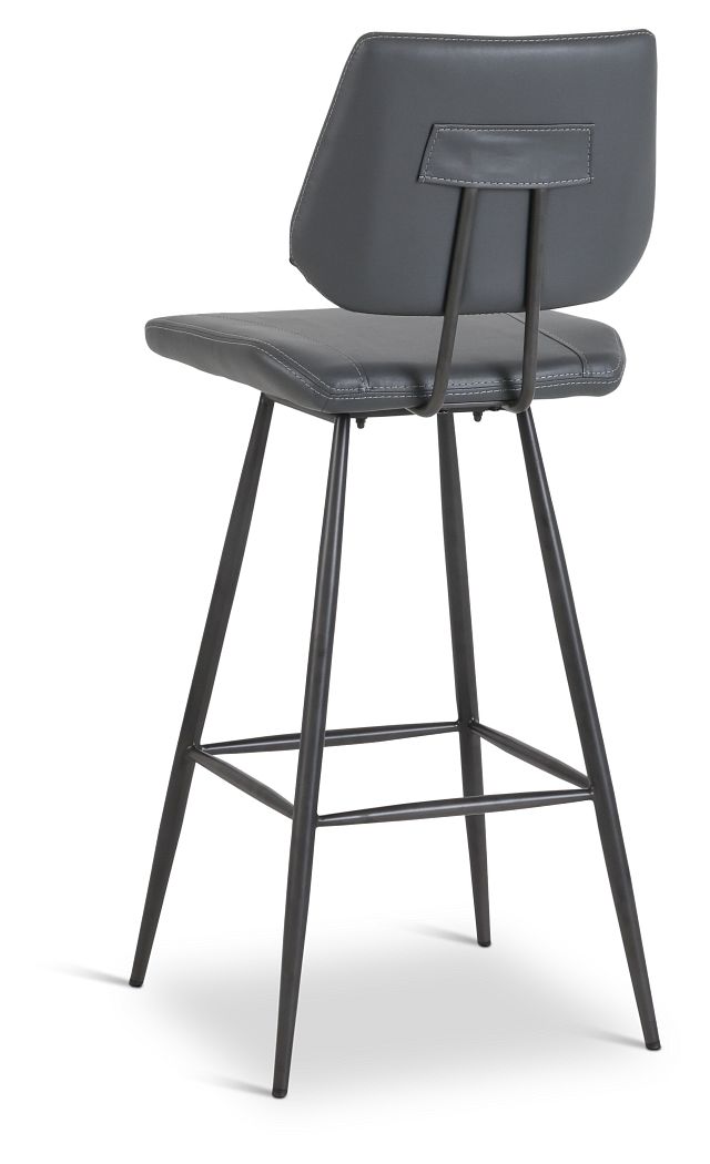 Gunnar Dark Gray 30" Upholstered Barstool