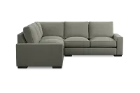 Edgewater Delray Pewter Small Two-arm Sectional