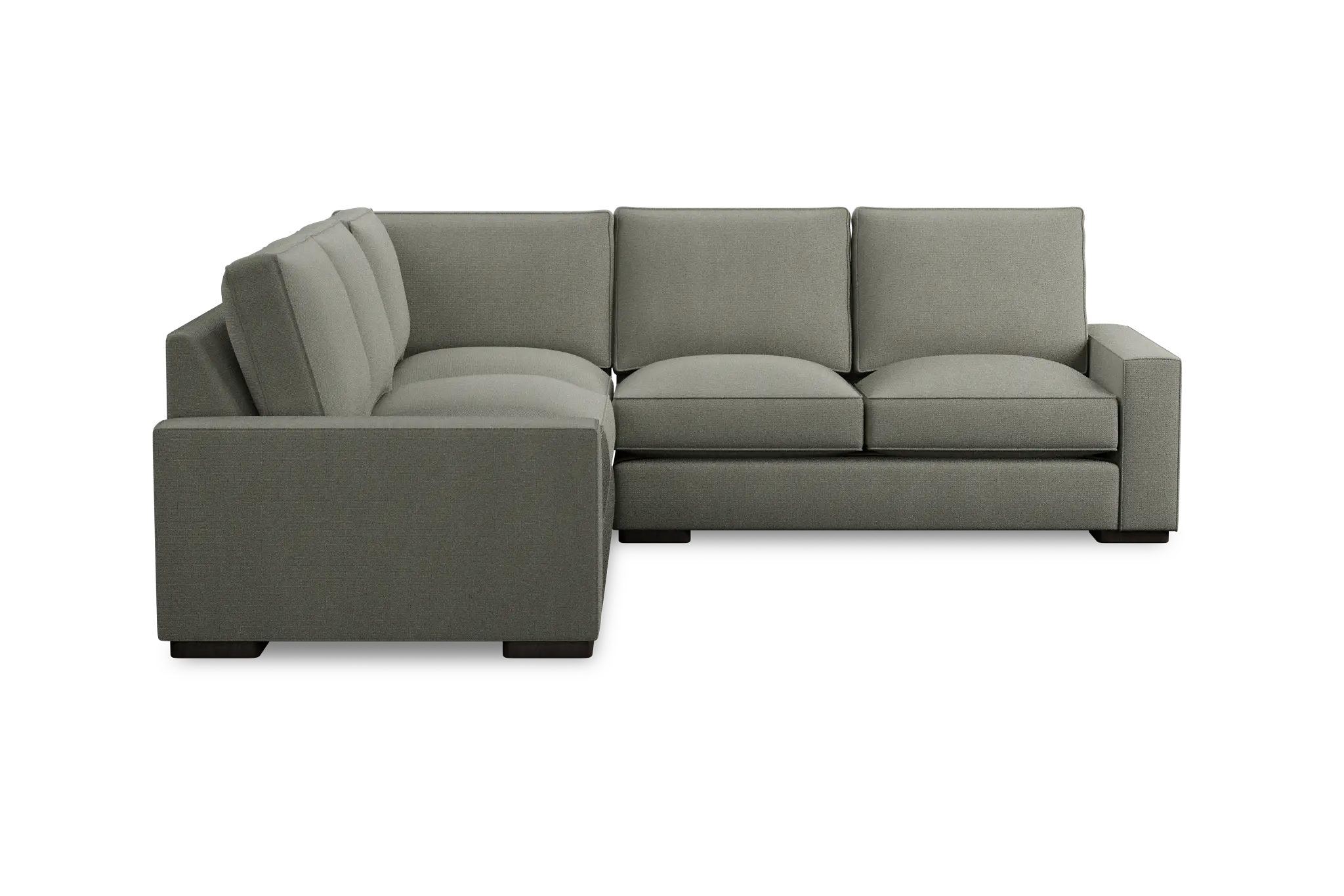 Edgewater Delray Pewter Small Two-arm Sectional Edgewater Delray Pewter Small Two-arm Sectional