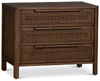 Pacific Mid Tone 3-drawer Nightstand