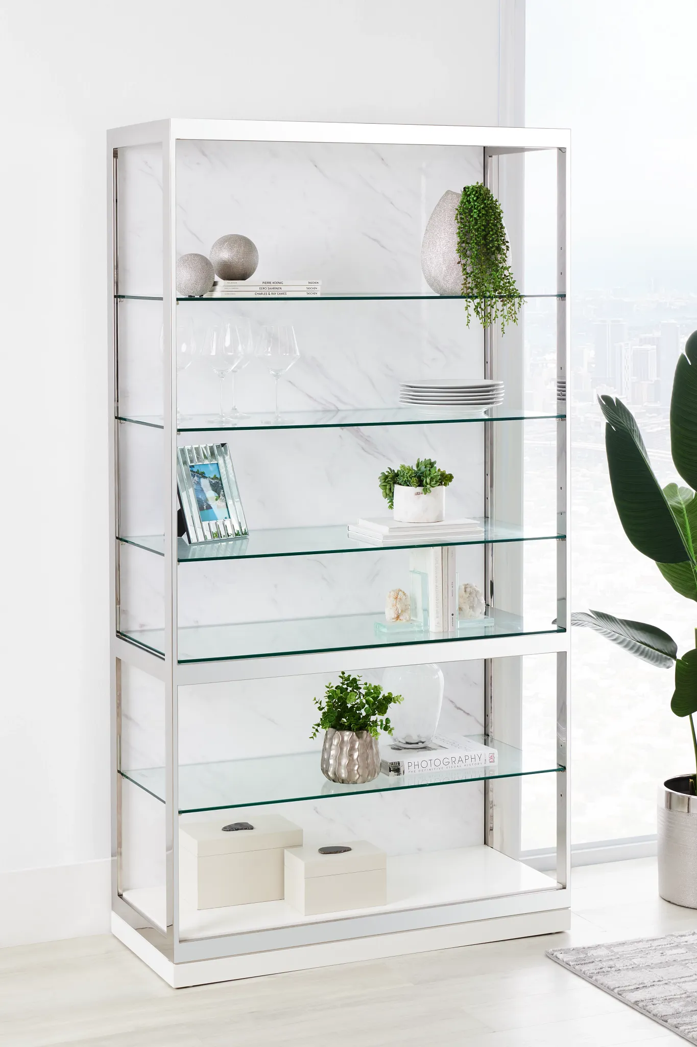 Ocean Drive Glass 60" Round Table