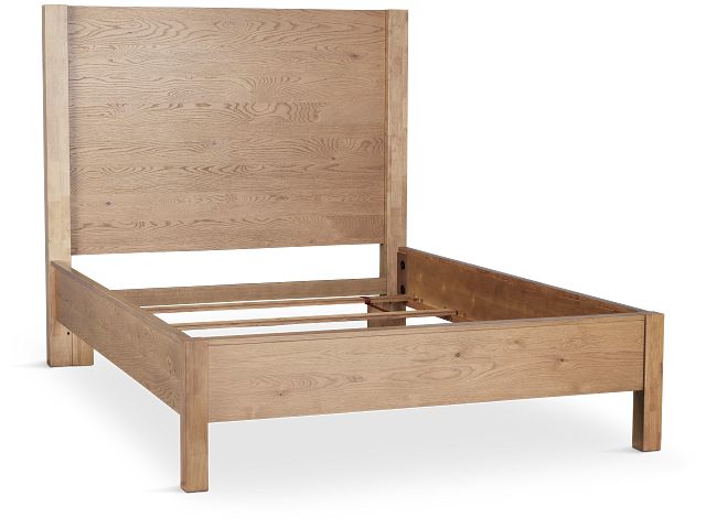 Tahoe Light Tone Panel Bed