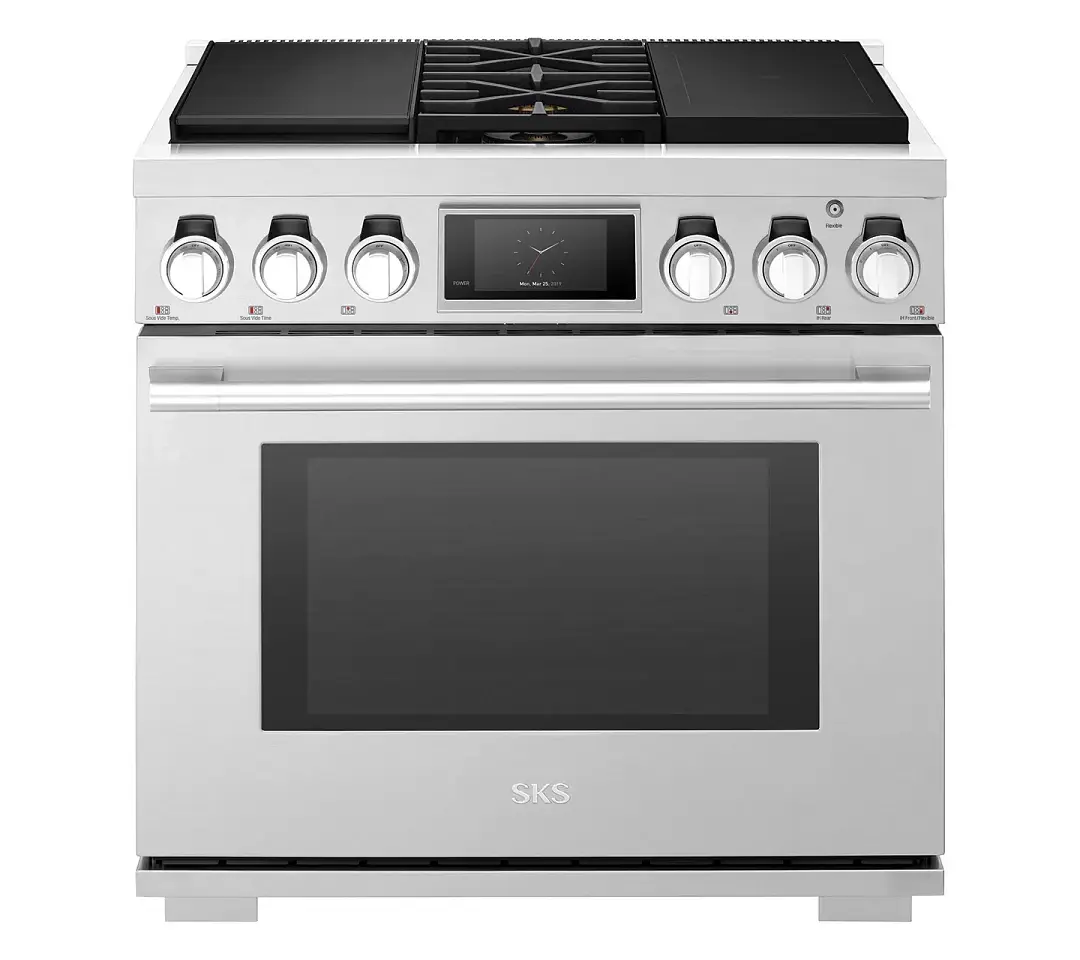 Sks 360 Series Stainless Steel 36" Dual Fuel Range Sks 360 Series Stainless Steel 36" Dual Fuel Range