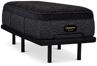 Beautyrest Black Series Four Summit Plush Deluxe Adjustable Mattress Set
