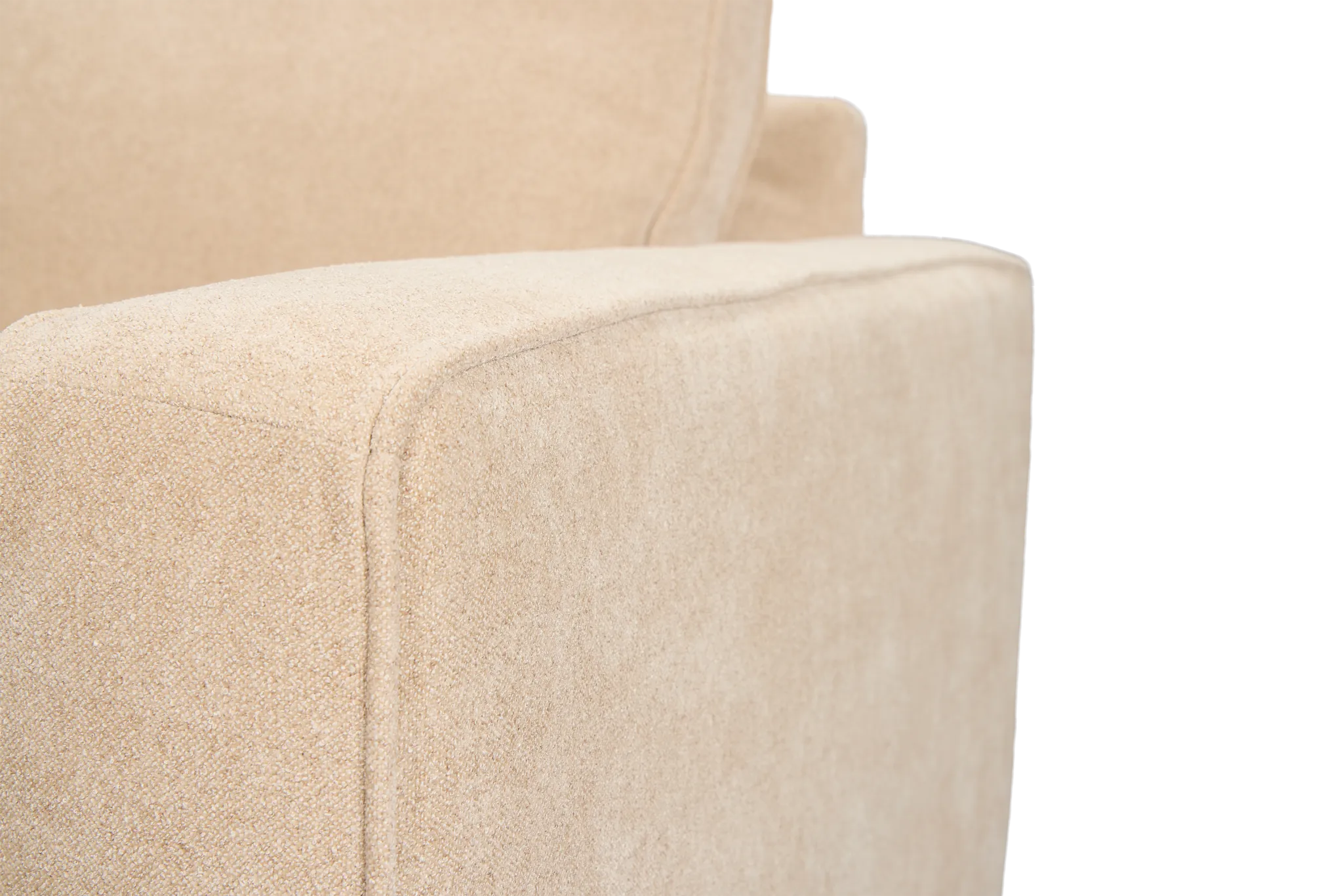 Siesta Elite Taupe Fabric Loveseat