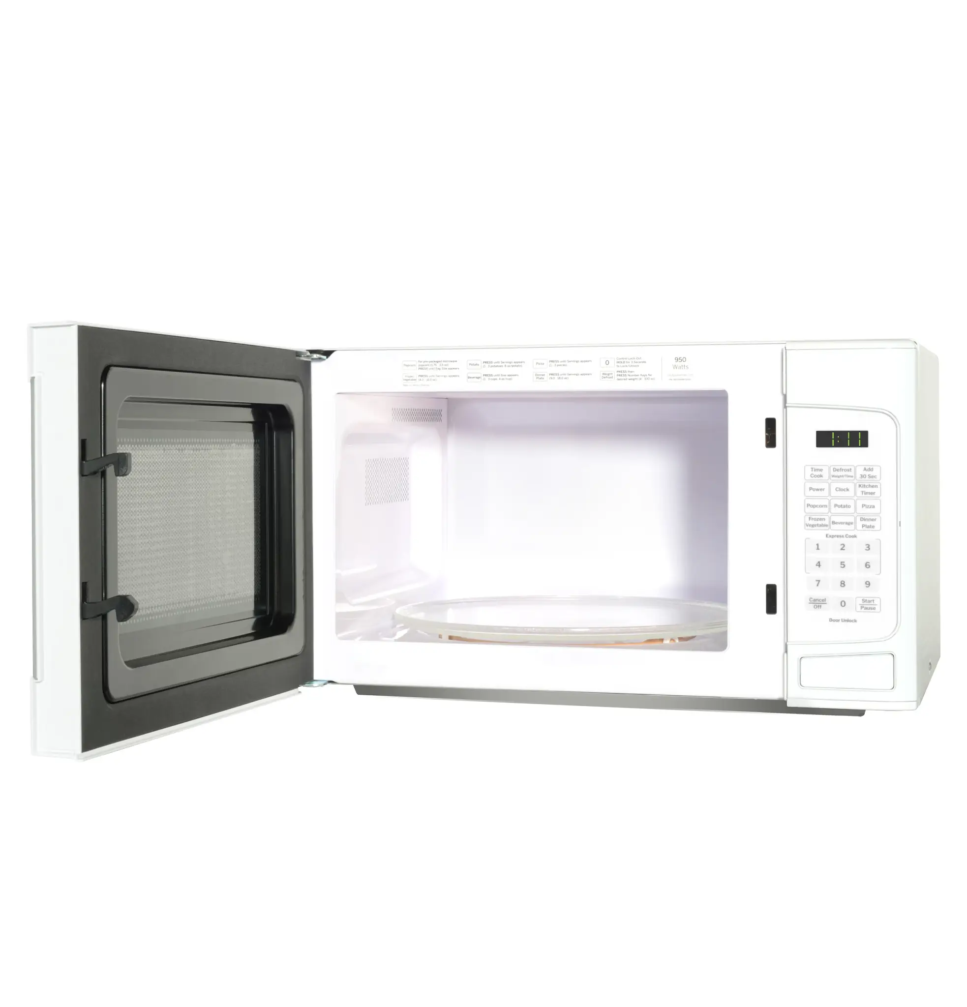 Ge Profile 11 Series White Countertop Microwave Ge Profile 11 Series White Countertop Microwave