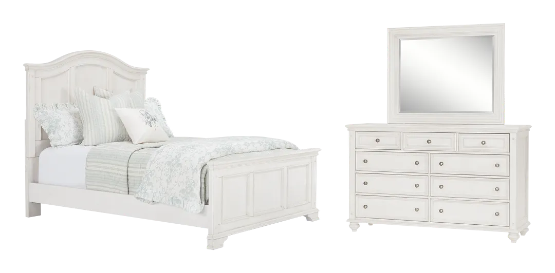 Savannah Ivory Panel Bedroom