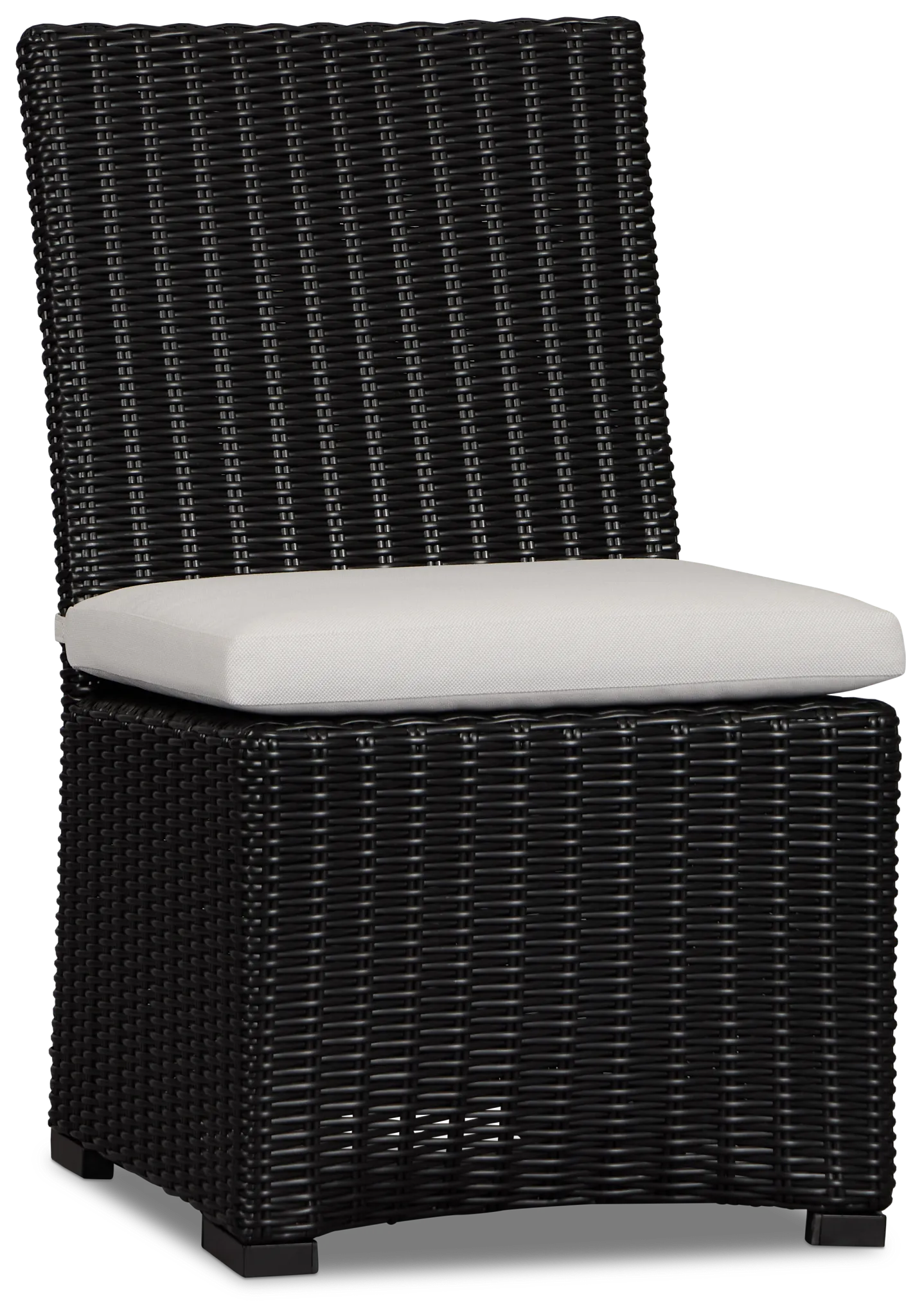 Montecito Black Cushioned Side Chair