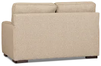 Sinclair Brown Fabric Loveseat