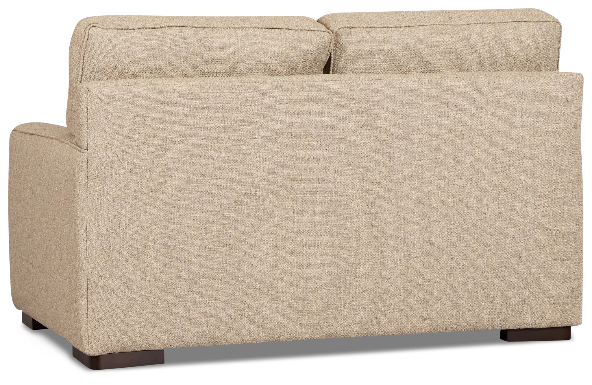 Sinclair Brown Fabric Loveseat