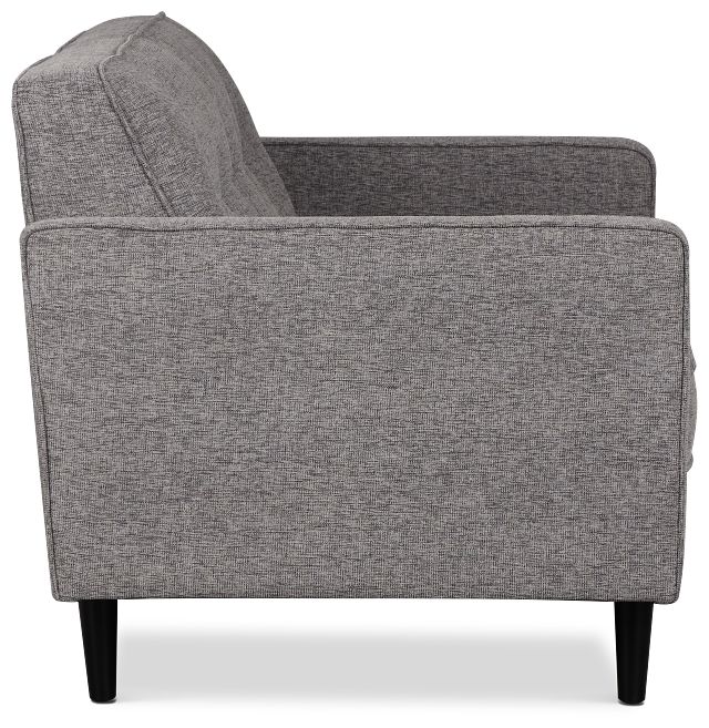 Milo Gray Fabric Loveseat