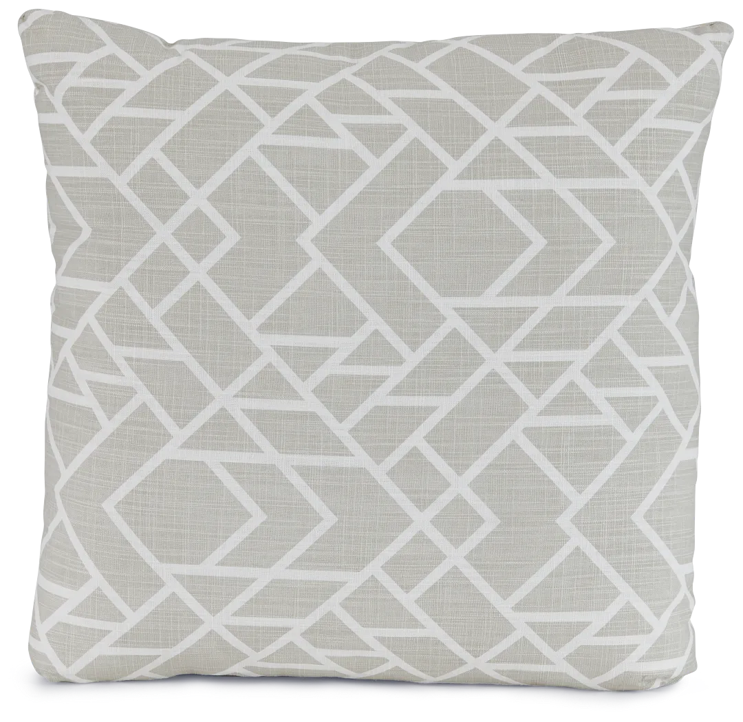 Alpine Gray 18" Accent Pillow